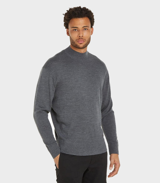 Calvin Klein - Merino Mini Mock Neck Sweater